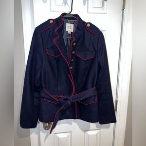 BANANA REPUBLIC X OLIVIA PALERMO | BELTED MILITARY JACKET SIZE LARGE
